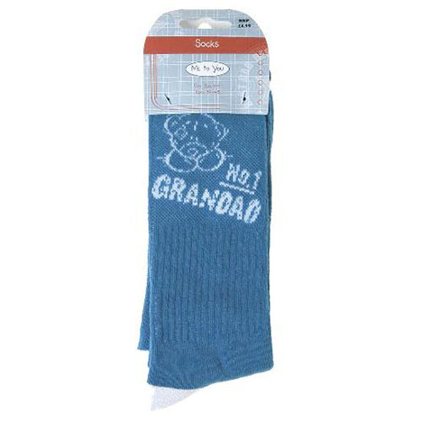 No 1 Grandad Me to You Bear Socks £2.99